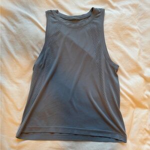 Lululemon Running Tank - Blue Grey